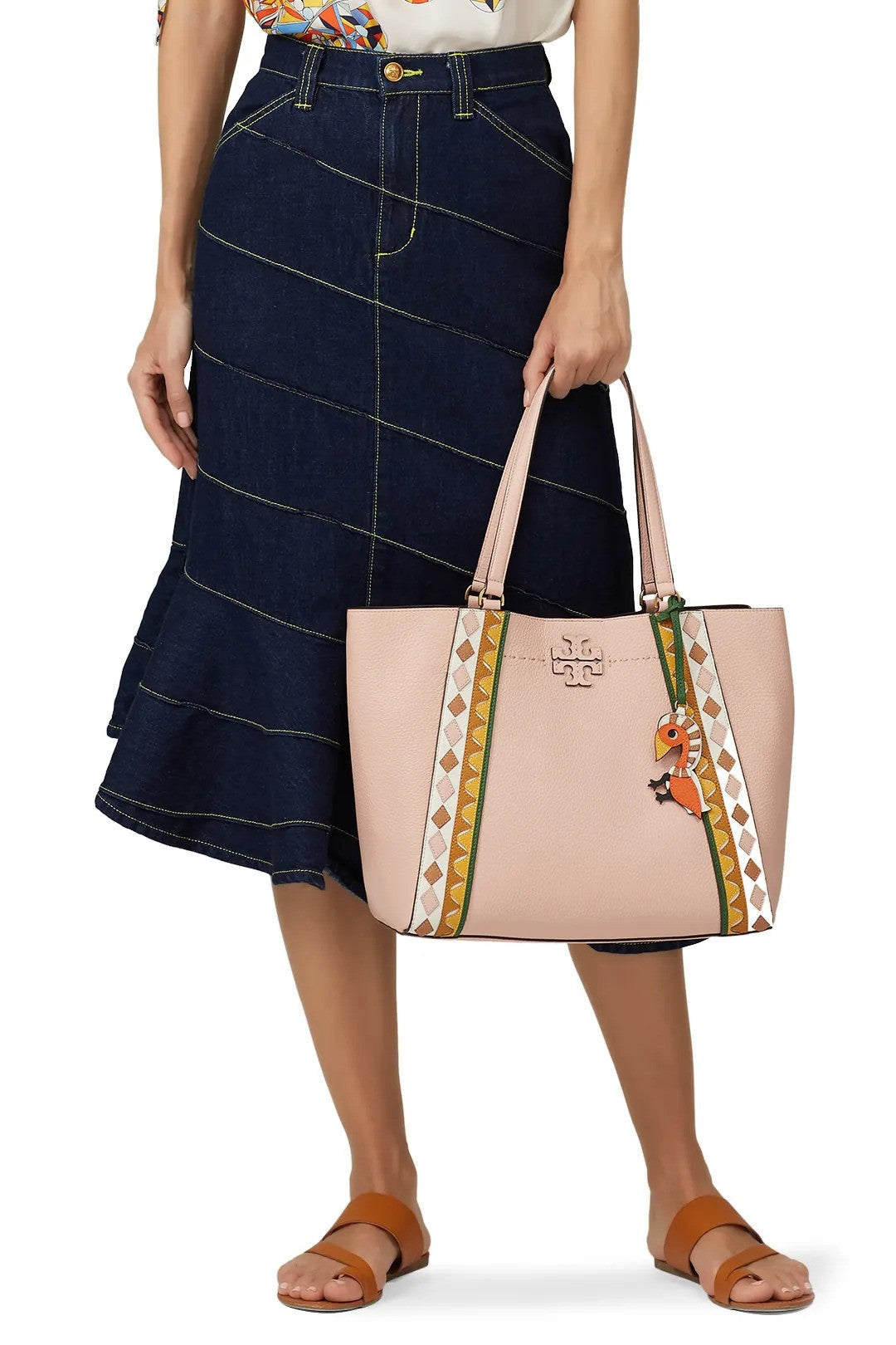 Tory burch mcgraw hot sale patchwork carryall