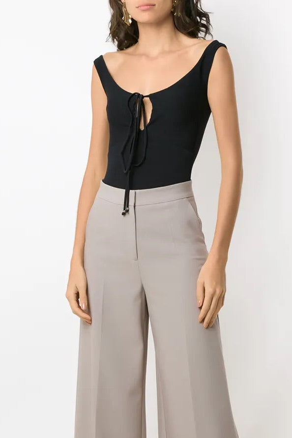 AMIR SLAMA "Lace Up Body Suit