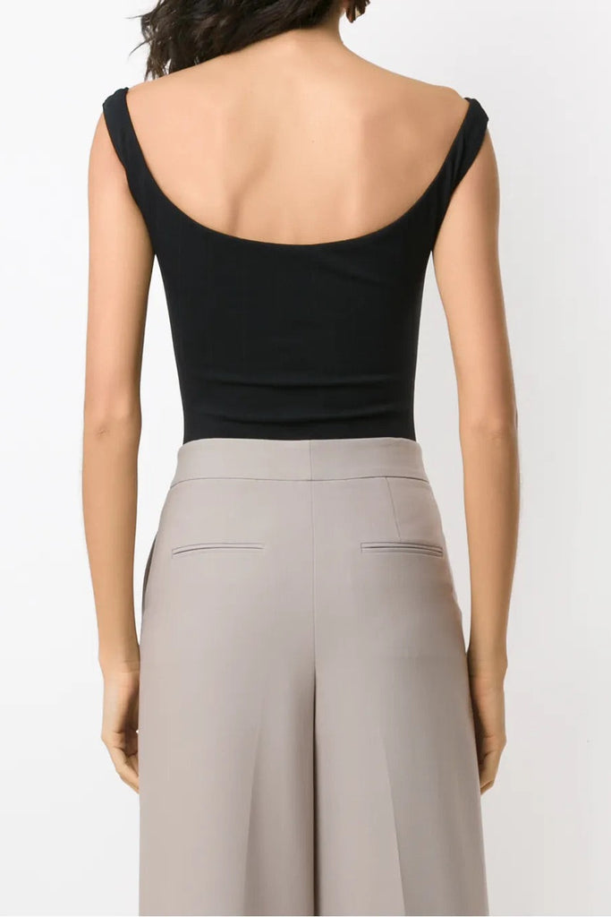 AMIR SLAMA "Lace Up Body Suit