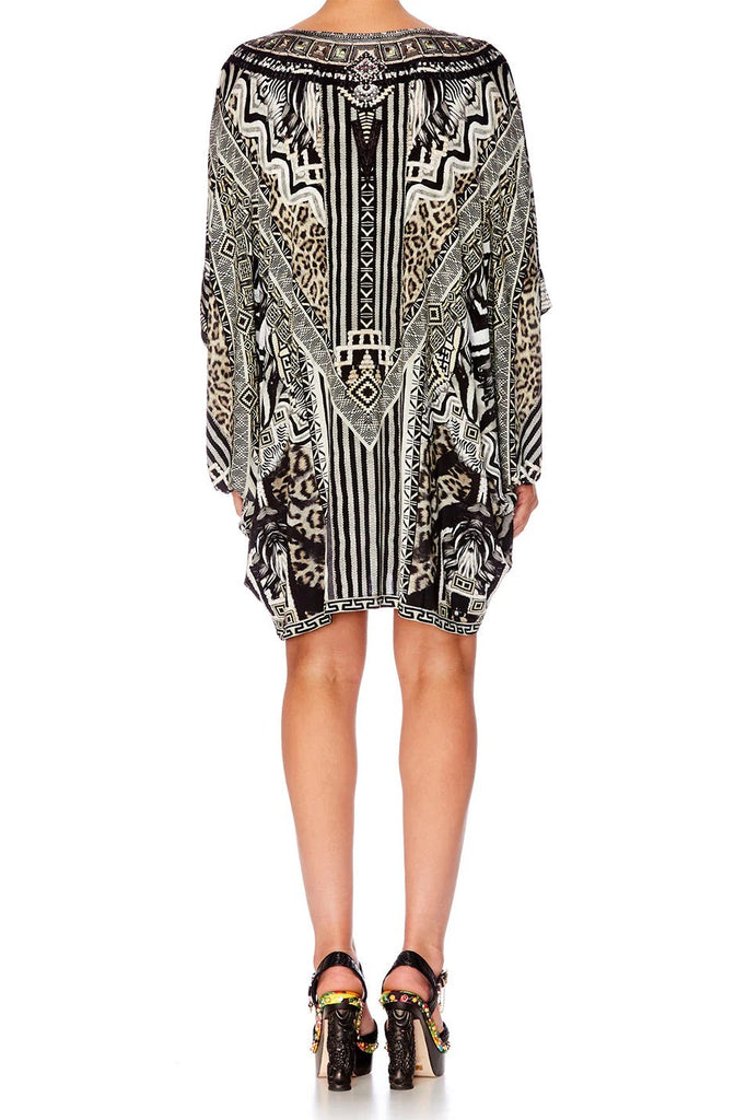 CAMILLA "Tribal Theory" Bat Sleeve Dress