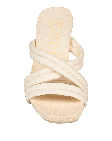 PEDRO GARCIA "Cream" Sandals