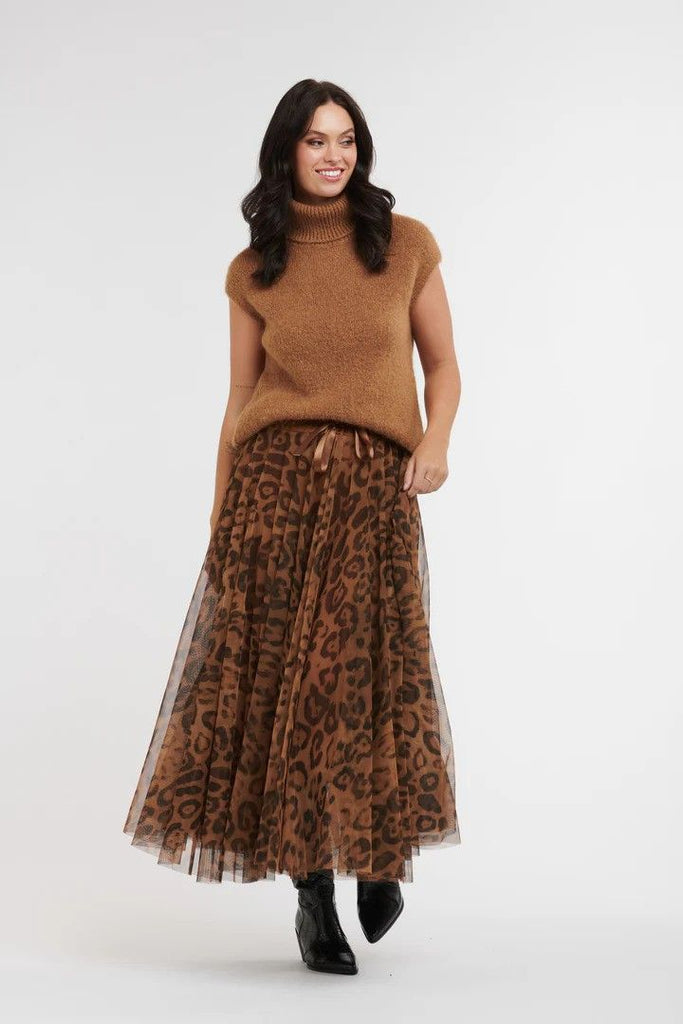 LOVE FROM ITALY "Savanna" Tulle Skirt