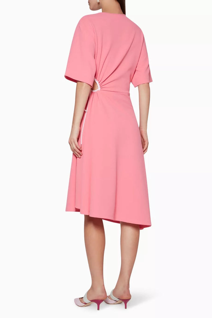 SEE BY CHLOE "Drawstring" Cut Out Dress