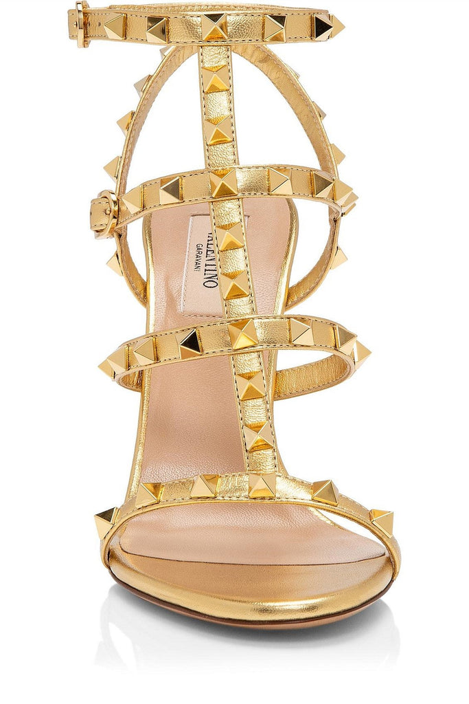 VALENTINO GARAVANI 'Rockstud Cage sandal' Heels