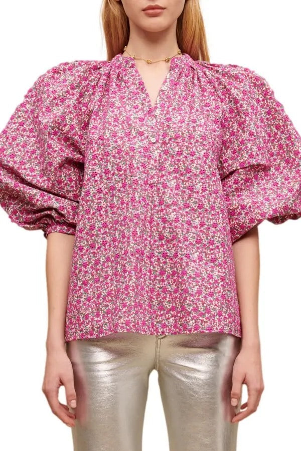 MAJE "Lyad Puff Sleeve" Top