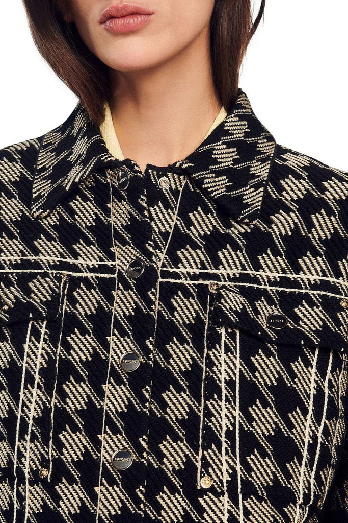 SANDRO PARIS "Balthazar Cardi" Coat