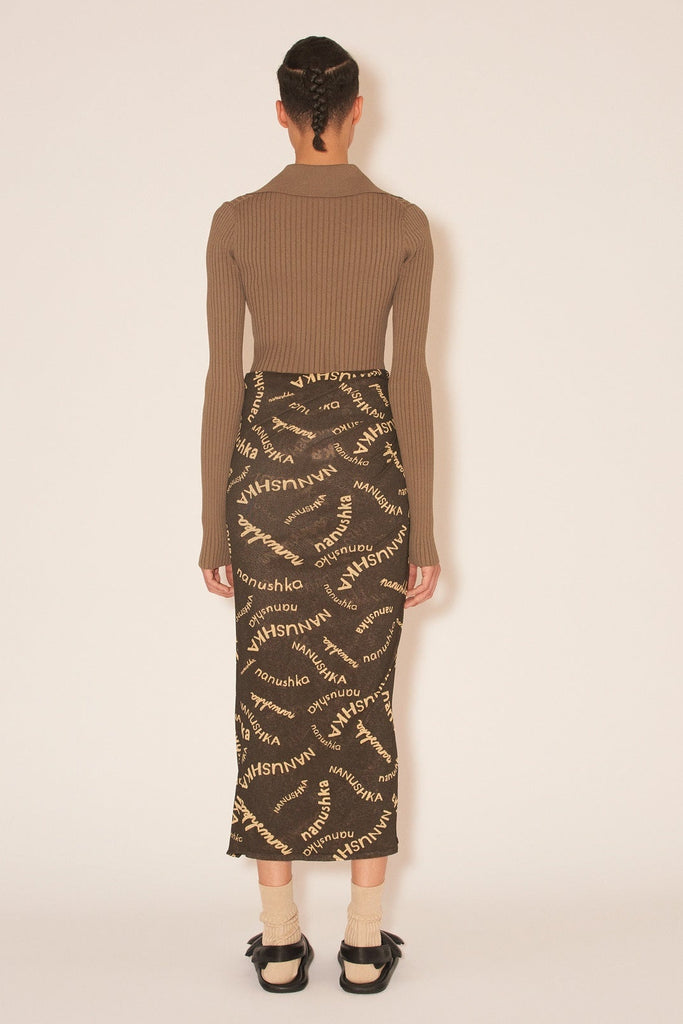 NANUSHKA "Taina Body-con" Mini Skirt