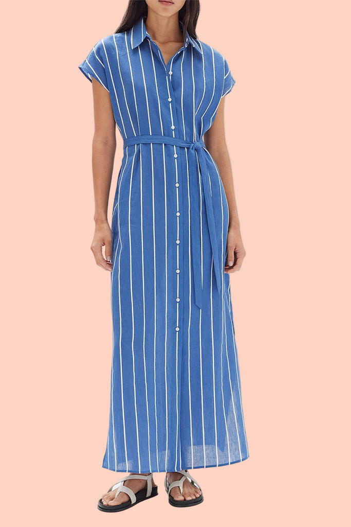ASSEMBLY LABEL "Ayla Stripe" Shirt Dress