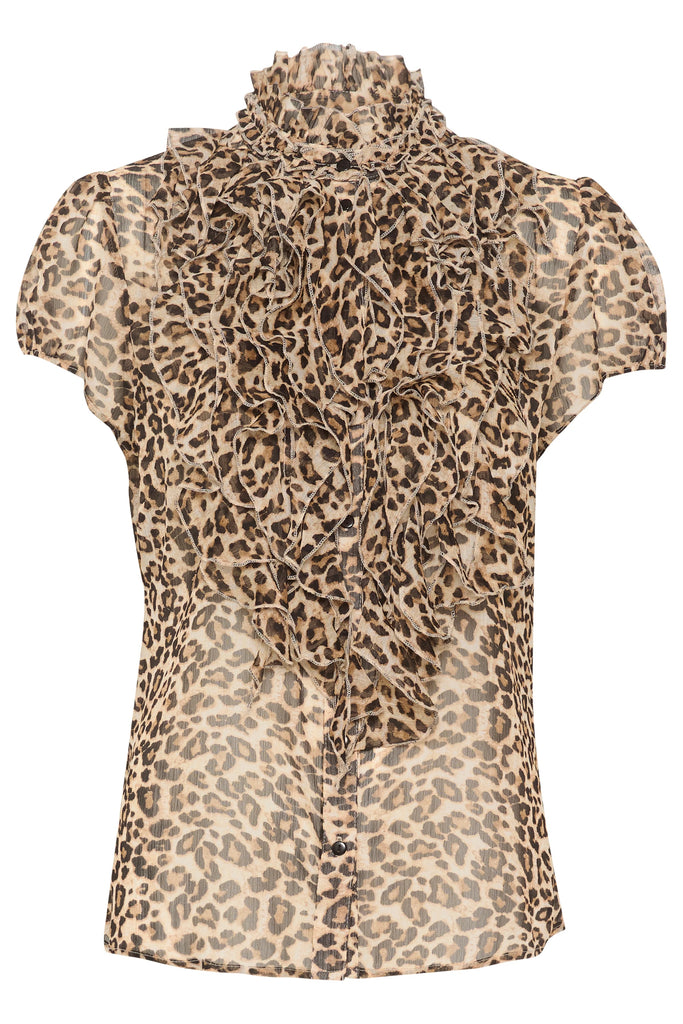 SAINT TROPEZ "Lilja Crinkle" Blouse