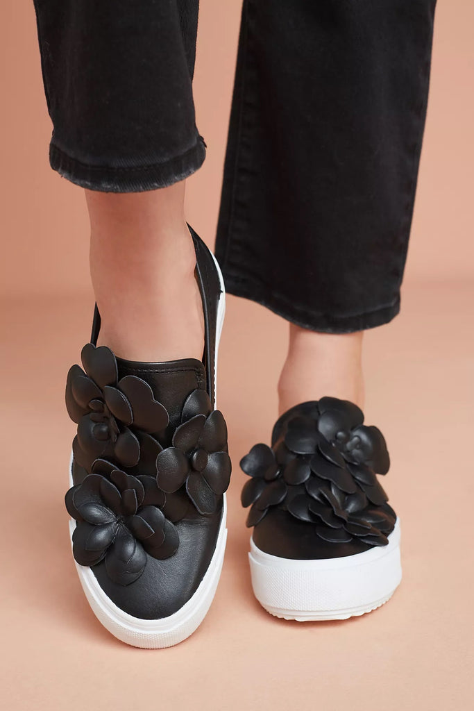 SEE BY CHLOE "Floral" Slip Ons