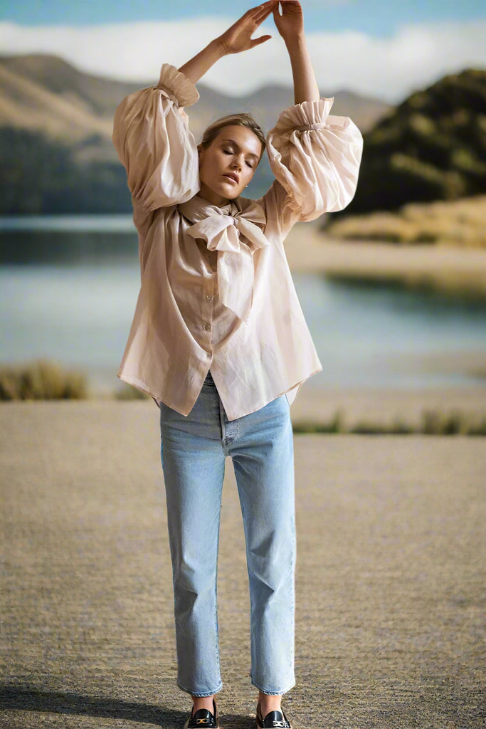 MAHSA " Magda Bow" Blouse