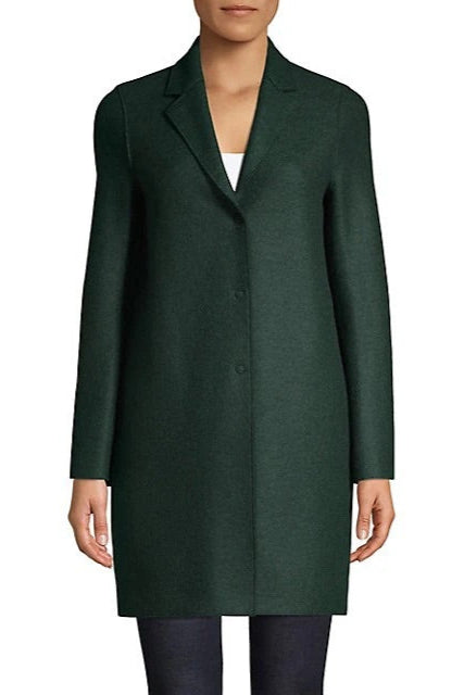 HARRIS WHARF LONDON "Cocoon Light" Coat