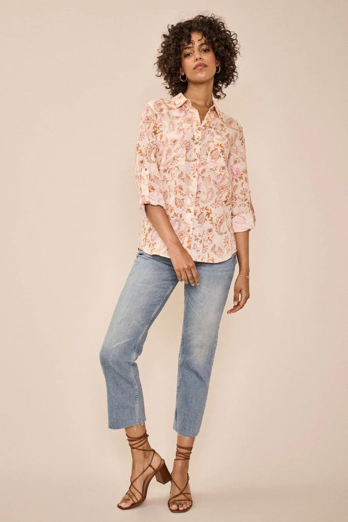 MOS MOSH "Kaia Chintz Lenin" Shirt