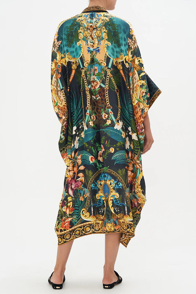 CAMILLA "Fearless Felis"  Bat Wing Kaftan