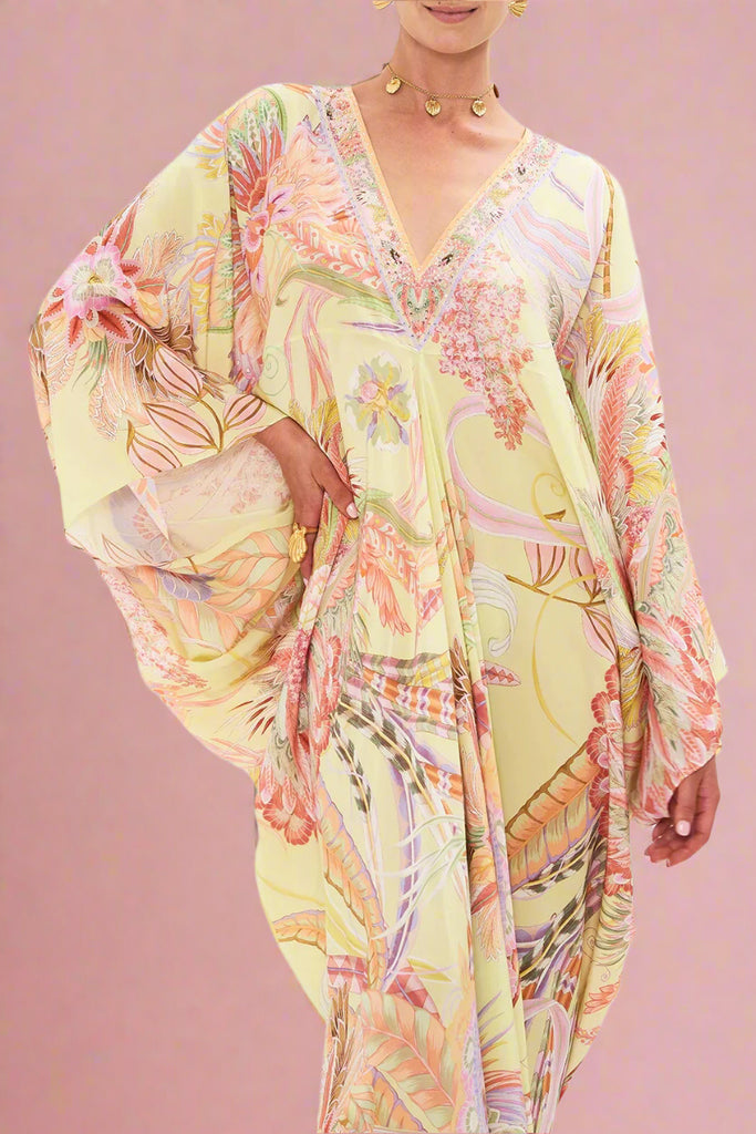 CAMILLA "Cosmic Tuscan T Shape" Kaftan