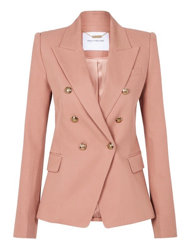 Camilla and marc 2025 dimmer blazer desert rose