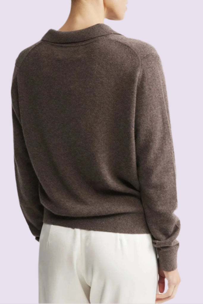 ELLE+RILEY "Feather Weight Polo Neck" Jumper