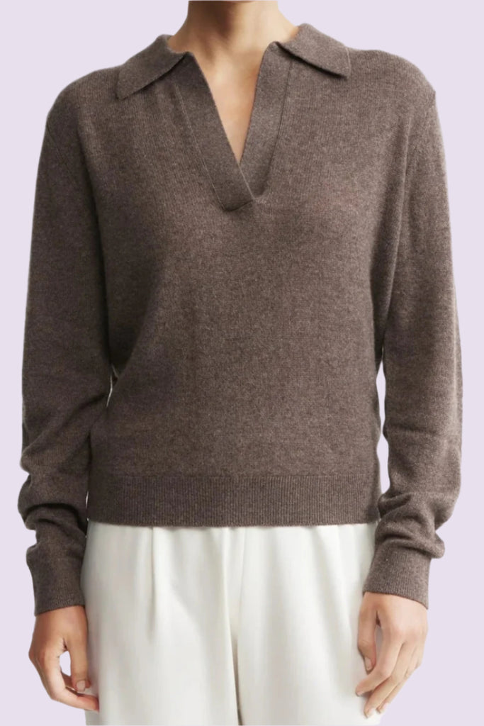 ELLE+RILEY "Feather Weight Polo Neck" Jumper