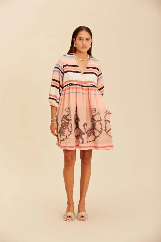 DEVOTION TWINS "Miami Stripes" Dress