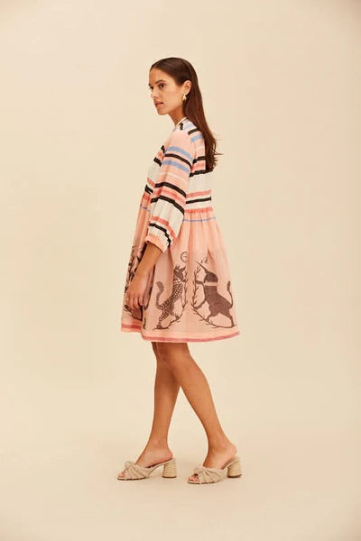 DEVOTION TWINS "Miami Stripes" Dress
