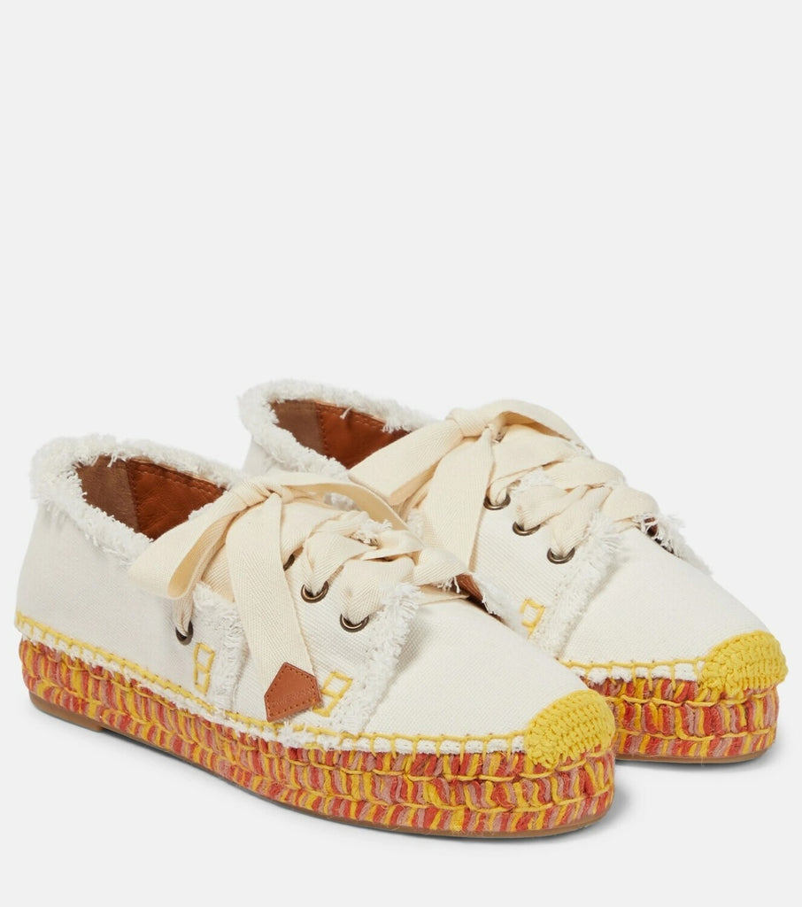 ZIMMERMANN "Lace up Canvas" Espadrilles