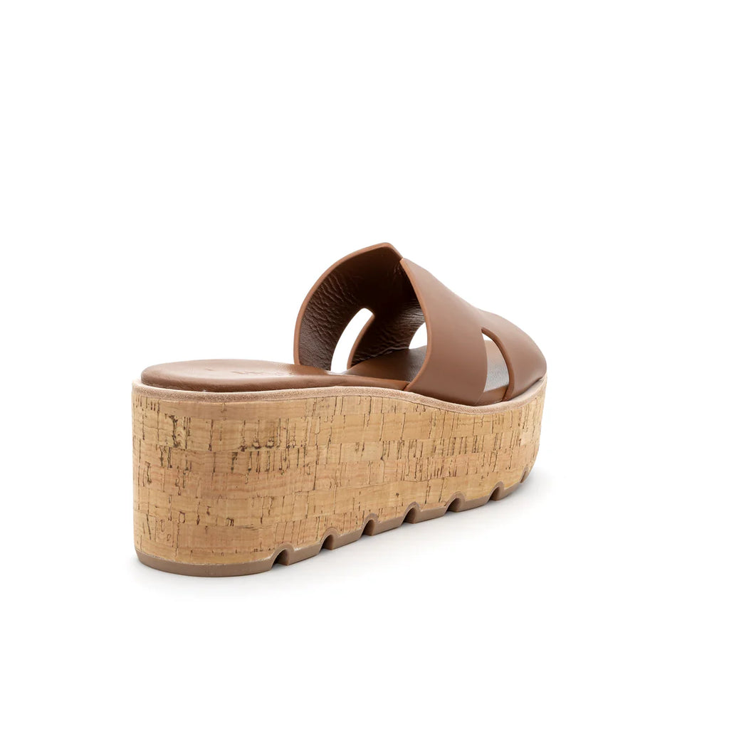 ENLACE Fashion "Cork Platform Slide" Sandals