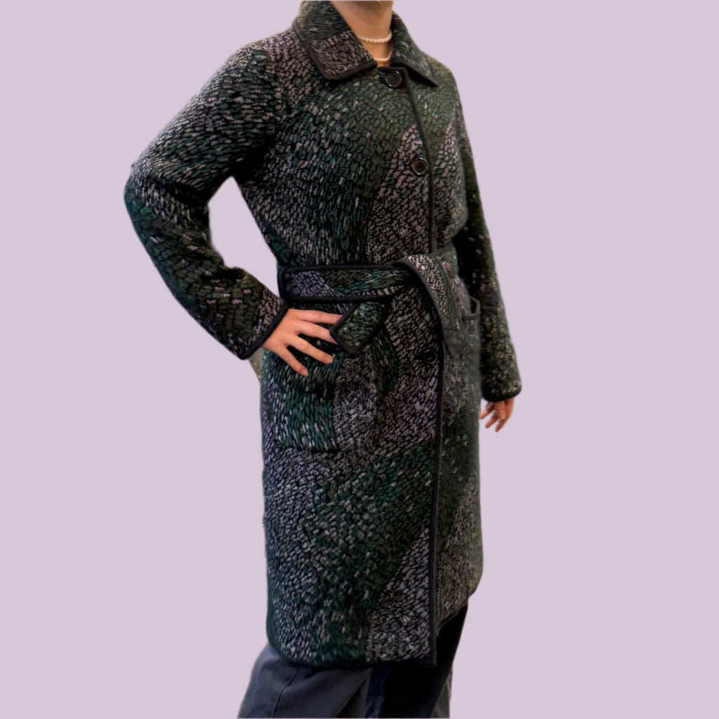 MISSONI "Jacquard Knit" Coat
