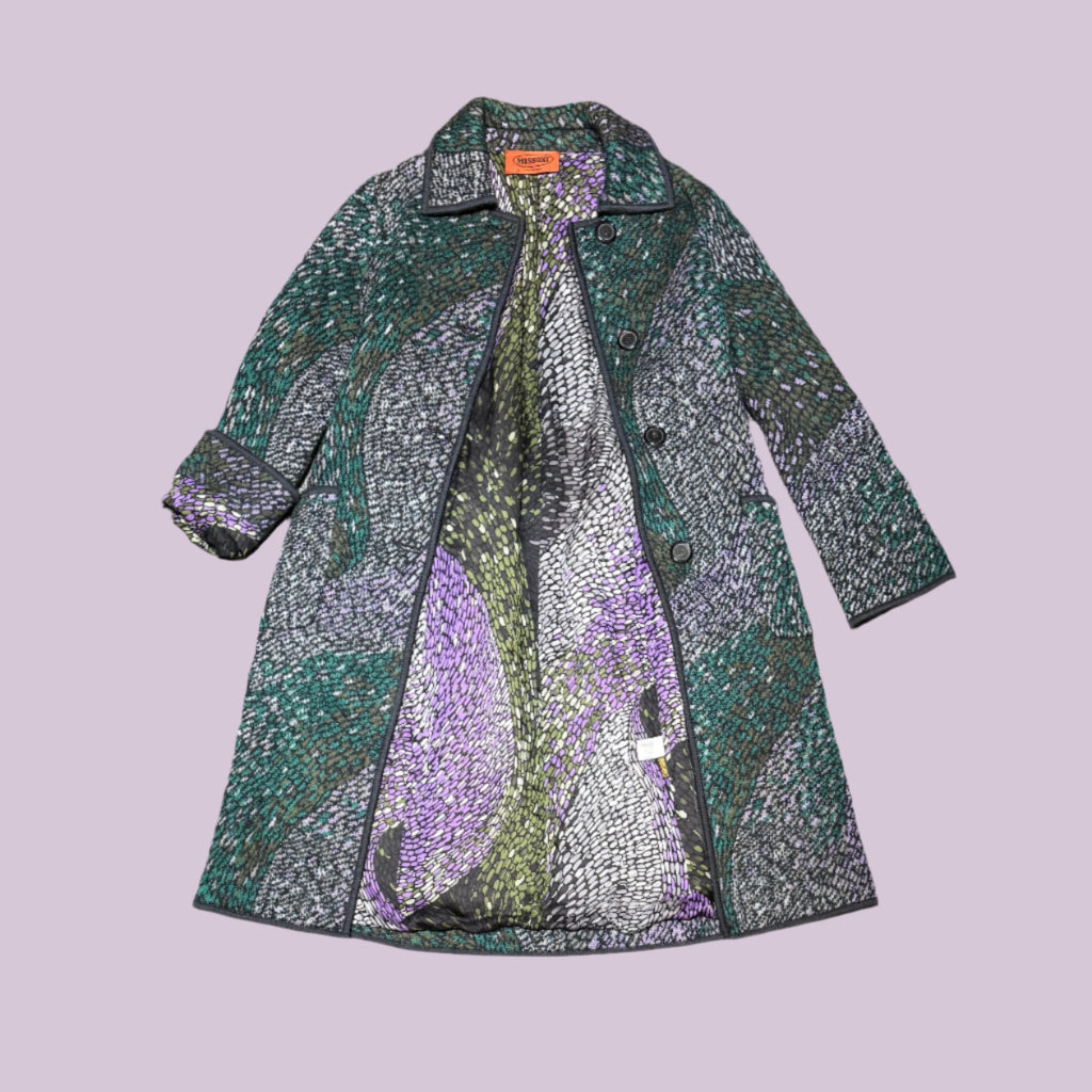 MISSONI "Jacquard Knit" Coat