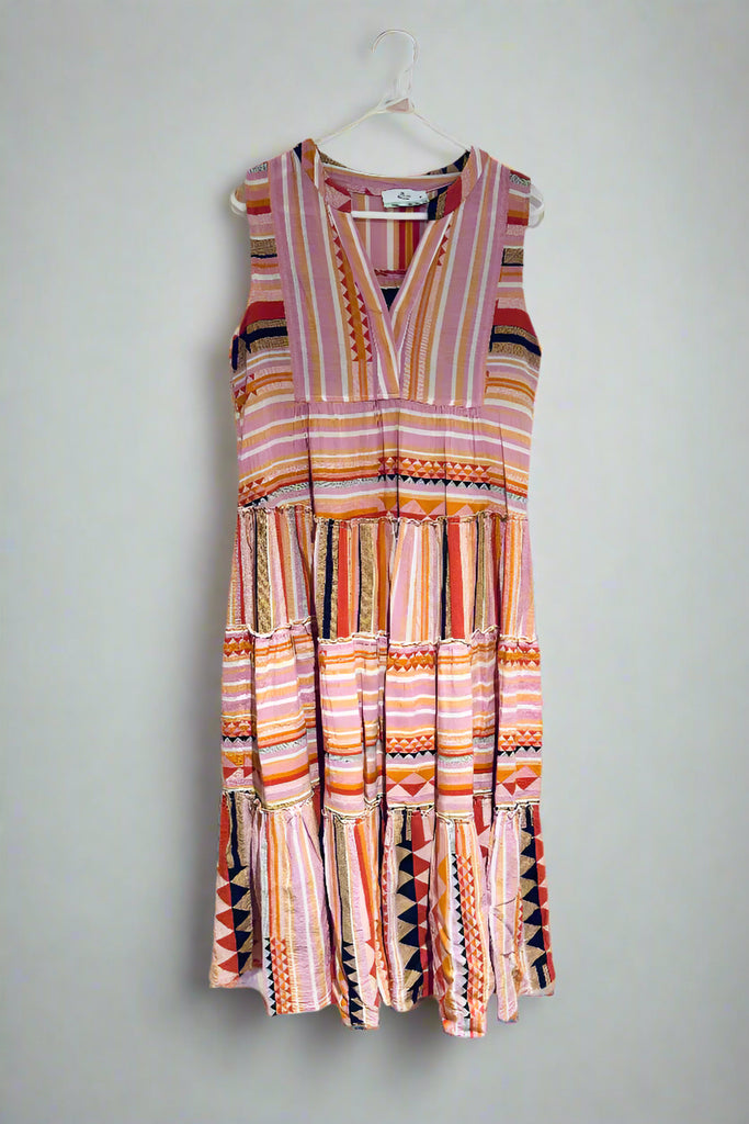 DEVOTION TWINS "Anahita" Midi Dress