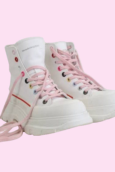 Alexander McQUEEN "Tread Slick" Canvas High Tops