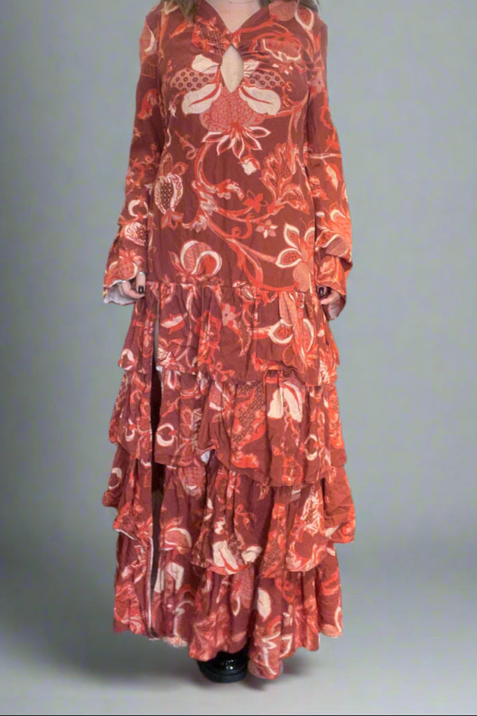 MODATUIKUSU "Layered Linen" Dress