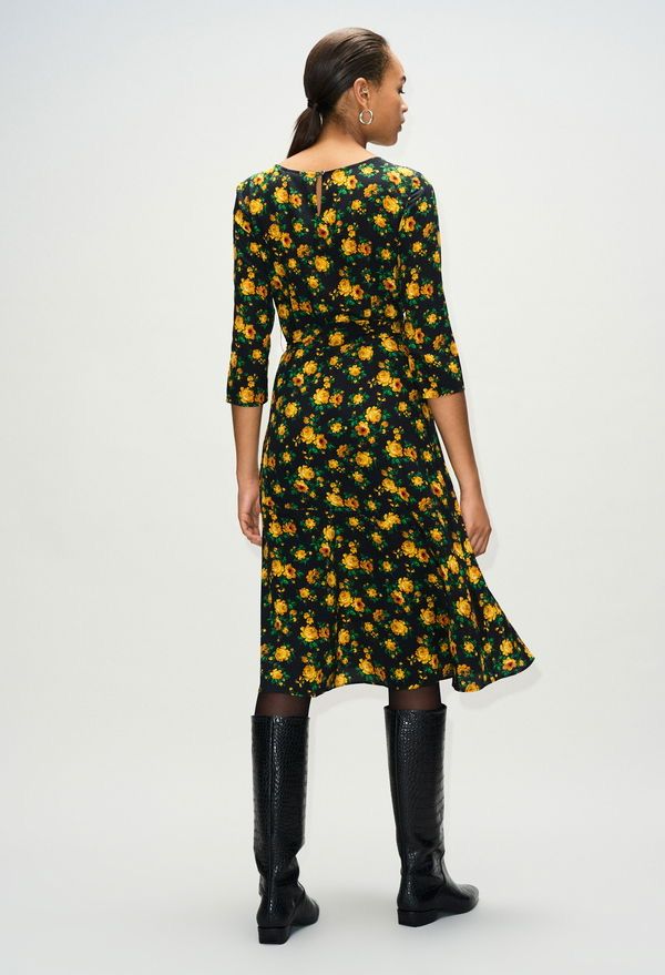 CLAUDIE PIERLOT Silk "Floral" Dress