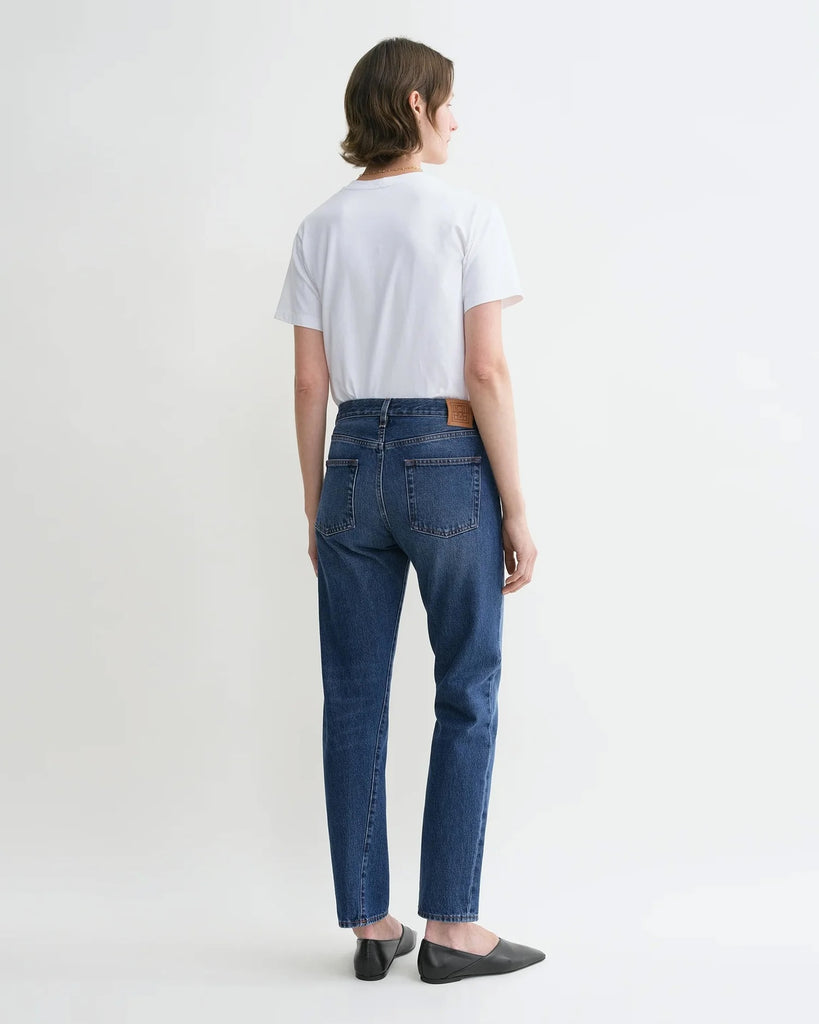 TOTEME "Twisted Seam Denim Wash Blue" Jeans