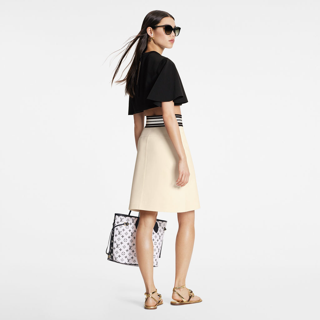 Louis Vuitton "Stripe Pencil" Skirt