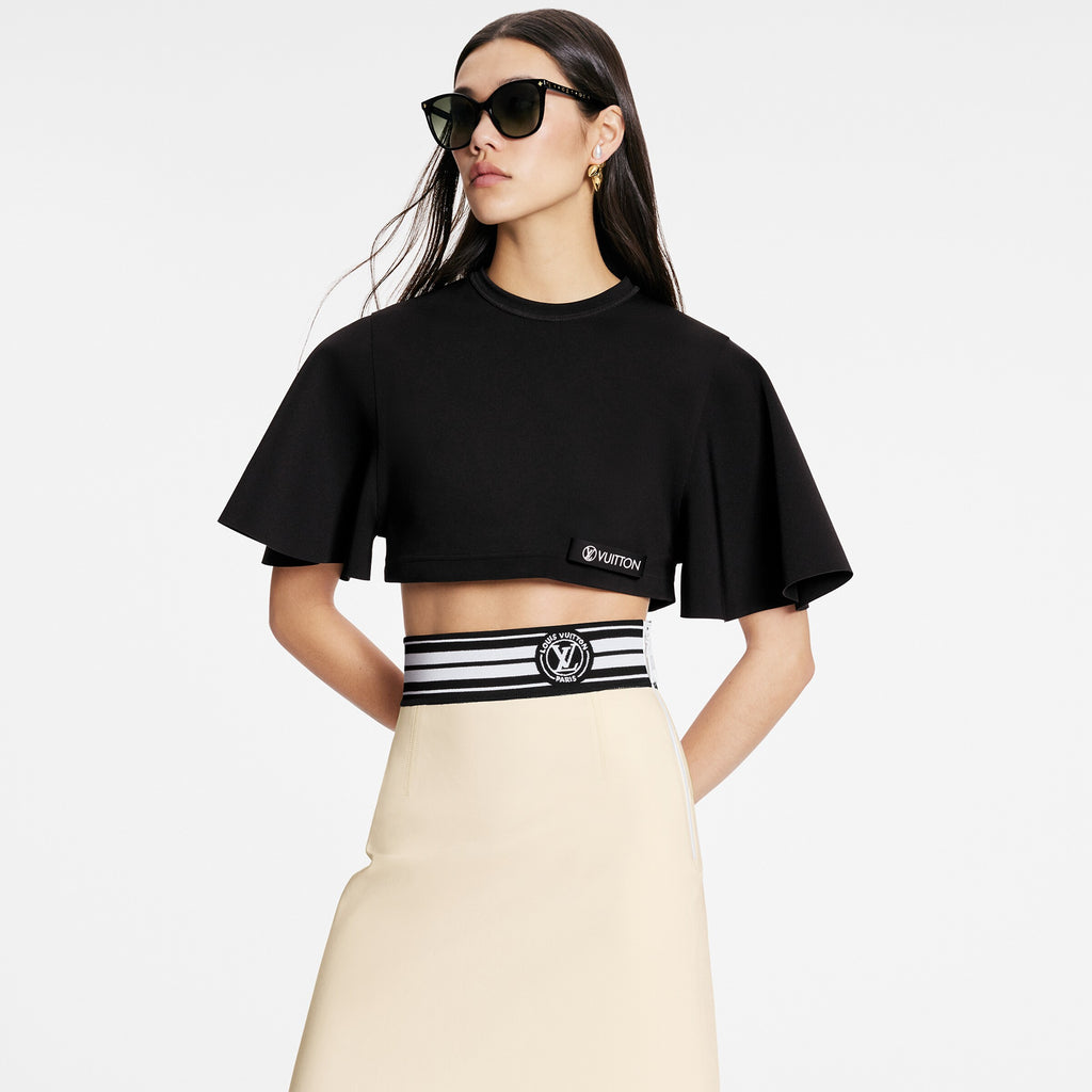Louis Vuitton "Stripe Pencil" Skirt
