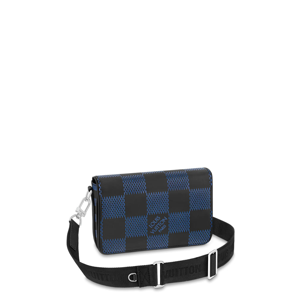 Louis Vuitton "Studio Messenger Damier Infini 3D" Bag