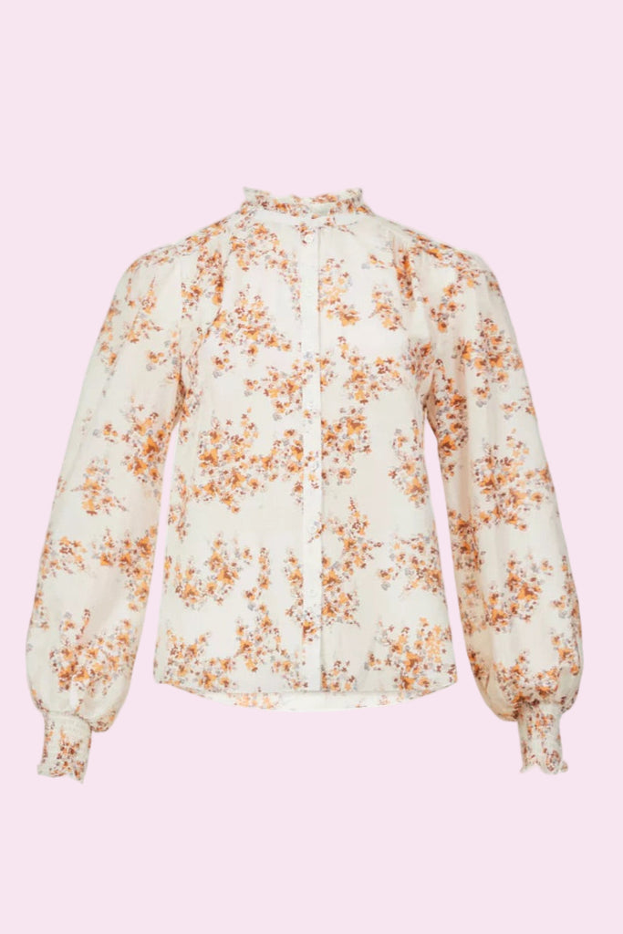 ME + EM "Wisteria Floral Print" Blouse