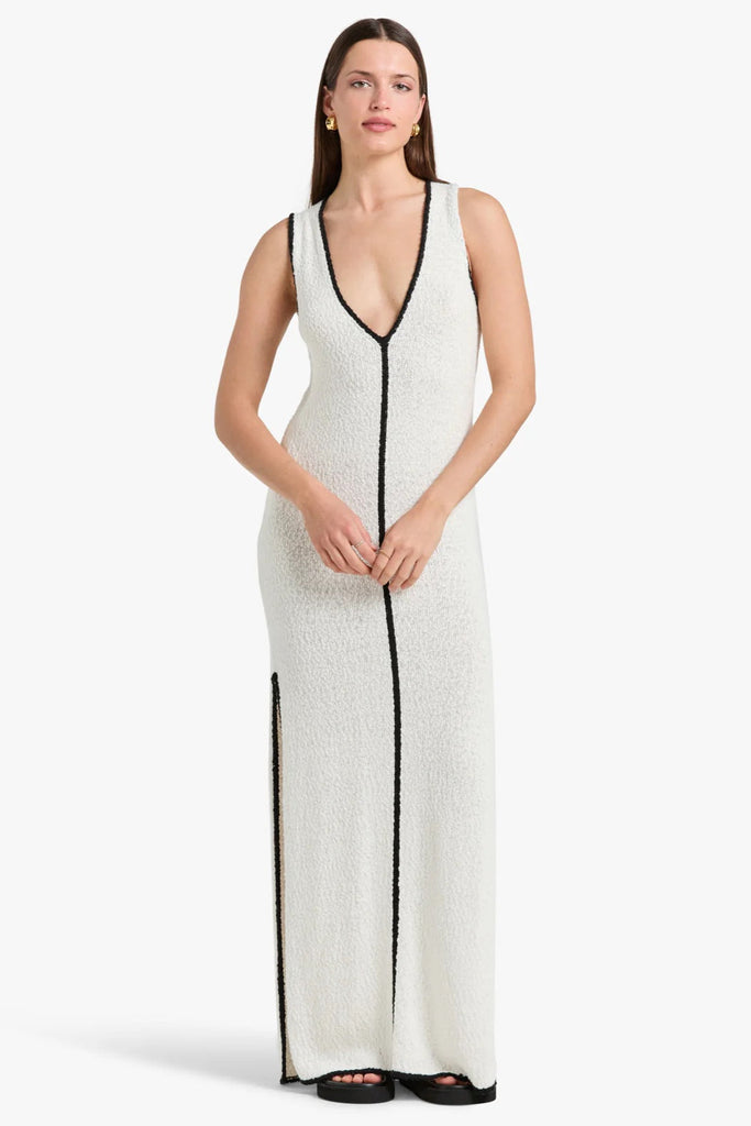 SHONA JOY "Lena Plunged" Maxi Dress