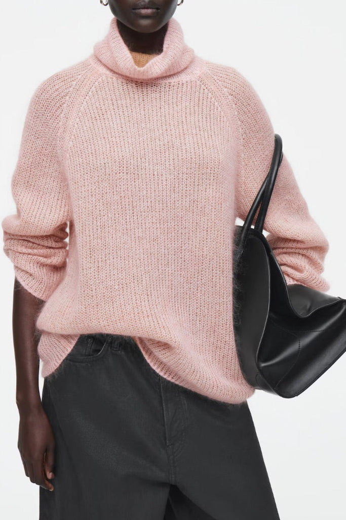 COS "Two Tone Mohair Turtleneck" Jumper