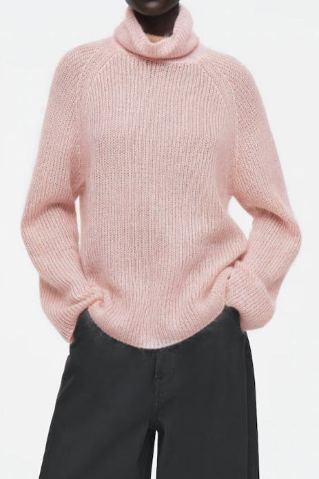 COS "Two Tone Mohair Turtleneck" Jumper