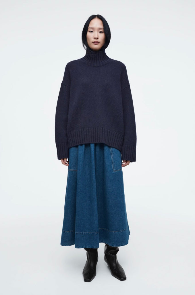 COS "Elasticated" Midi Skirt