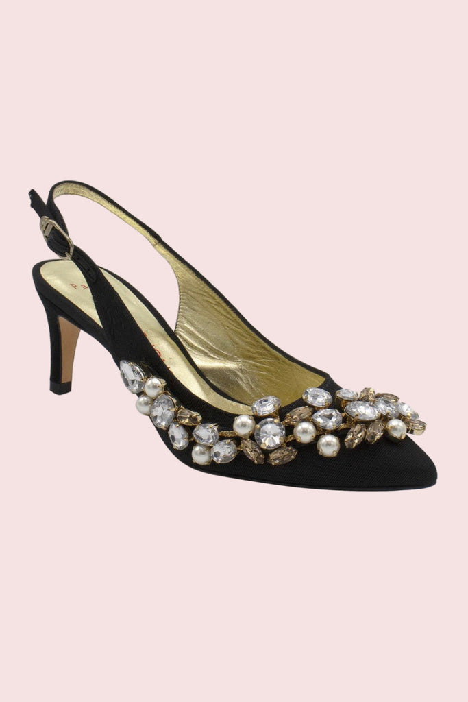 CHARLES JOURDAN "Dounia" Sling Back Heels