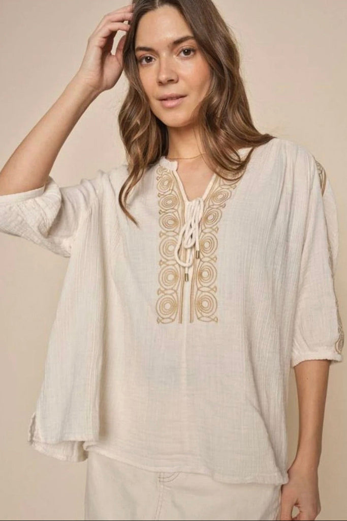 MOS MOSH "Lora Barca" Blouse