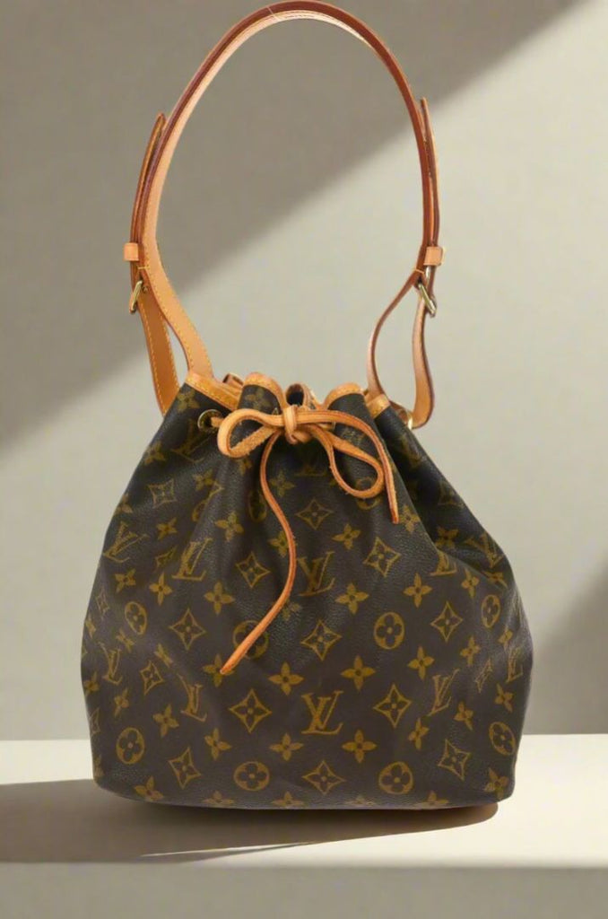 LOUIS VUITTON "Monogram Petit Noé" Shoulder Bag
