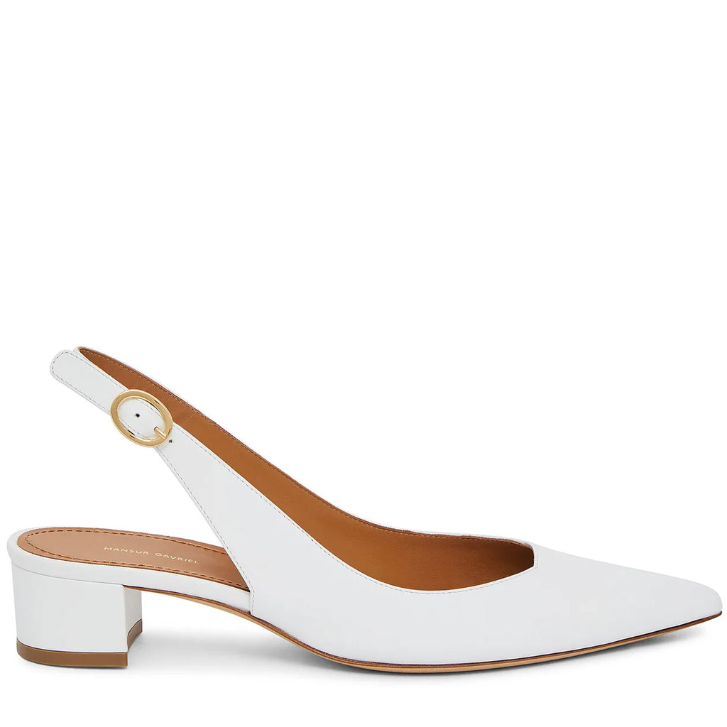 MANSUR GAVRIE "Slingback" 40 Heels