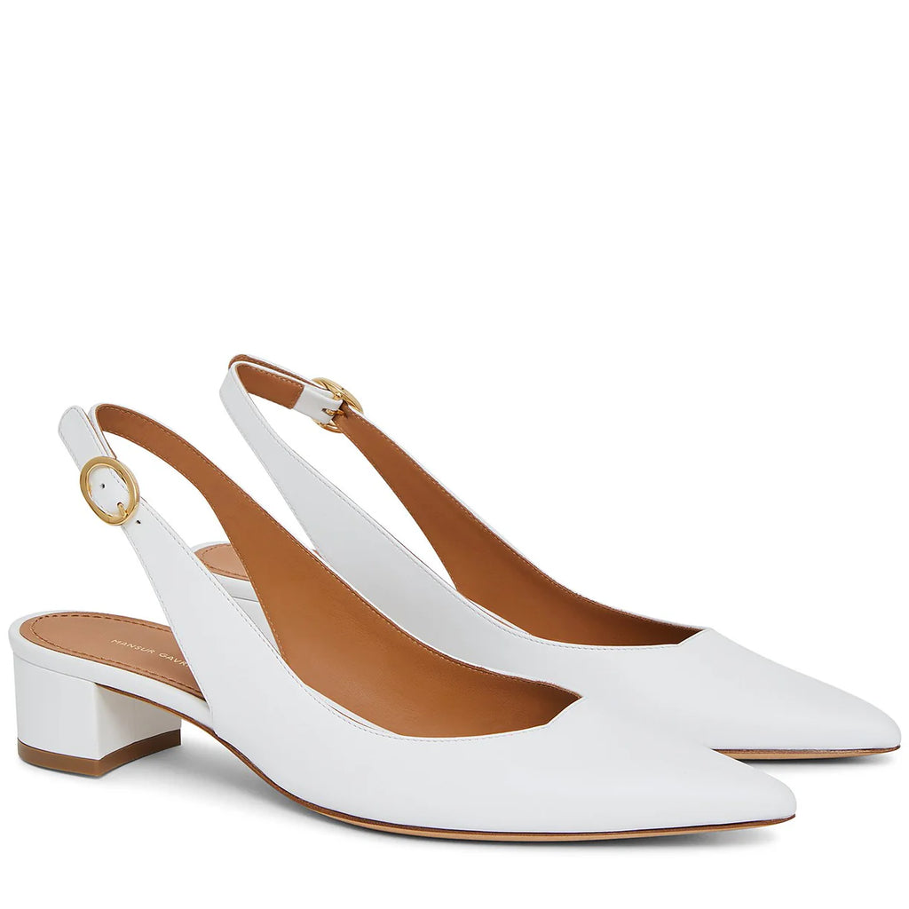 MANSUR GAVRIE "Slingback" 40 Heels