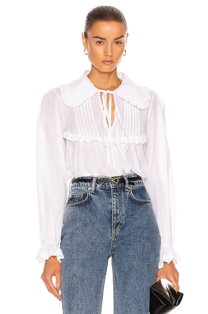 VICTORIA BECKHAM "Gathered Detail" Blouse