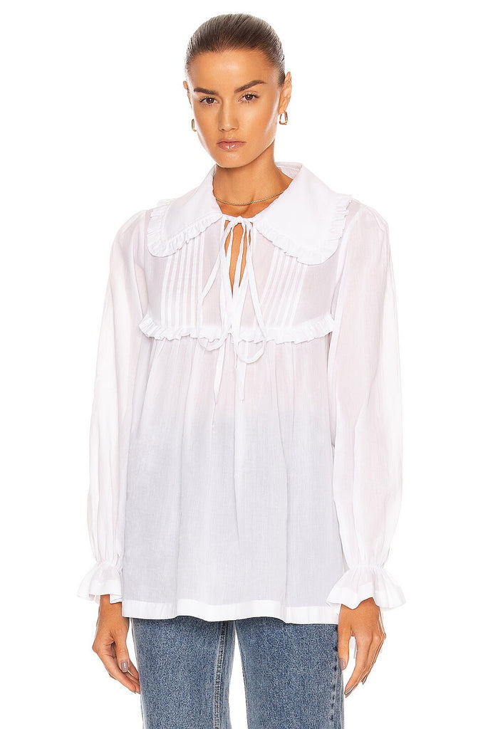 VICTORIA BECKHAM "Gathered Detail" Blouse