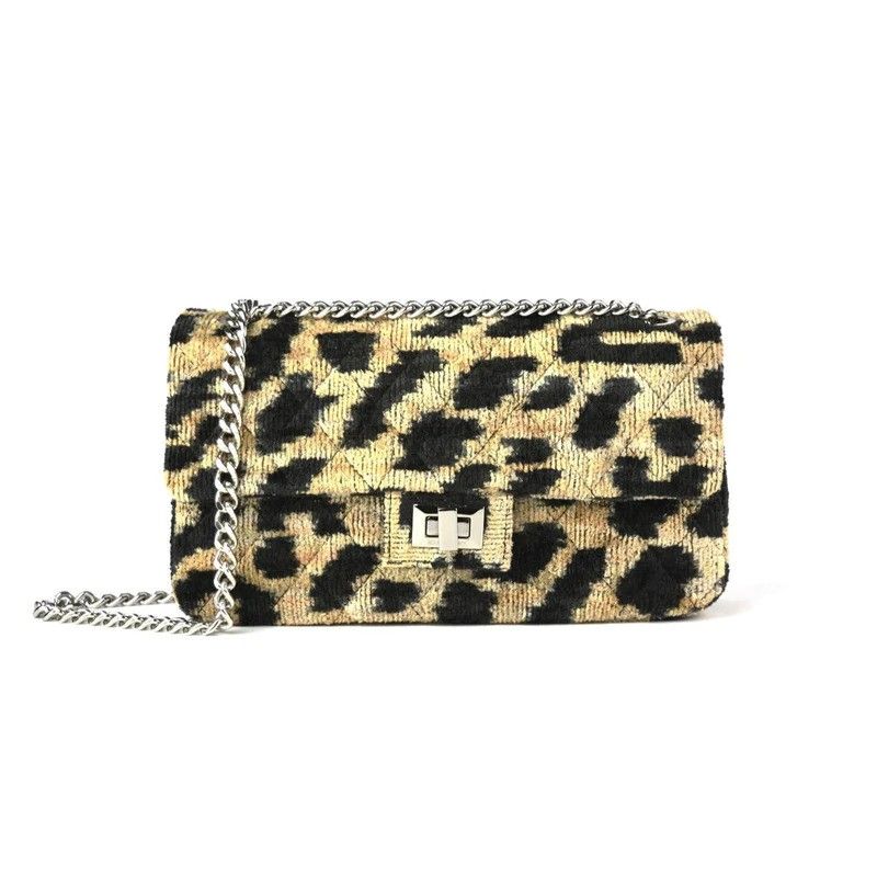 ROUGH STUDIOS "Velvet Bandita Leopard" Handbag