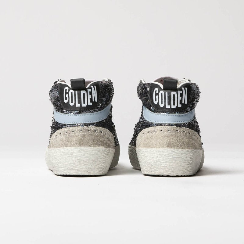 GOLDEN GOOSE "Paillettes" Mid Star Sneakers